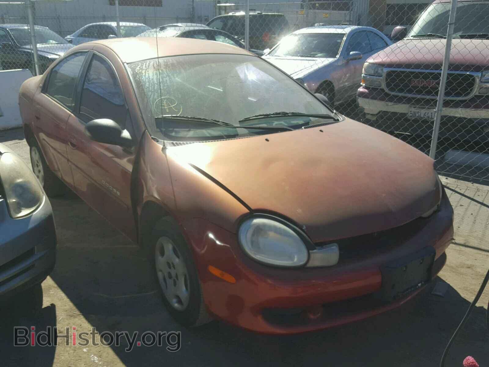 Фотография 1B3ES46C31D300037 - DODGE NEON 2001