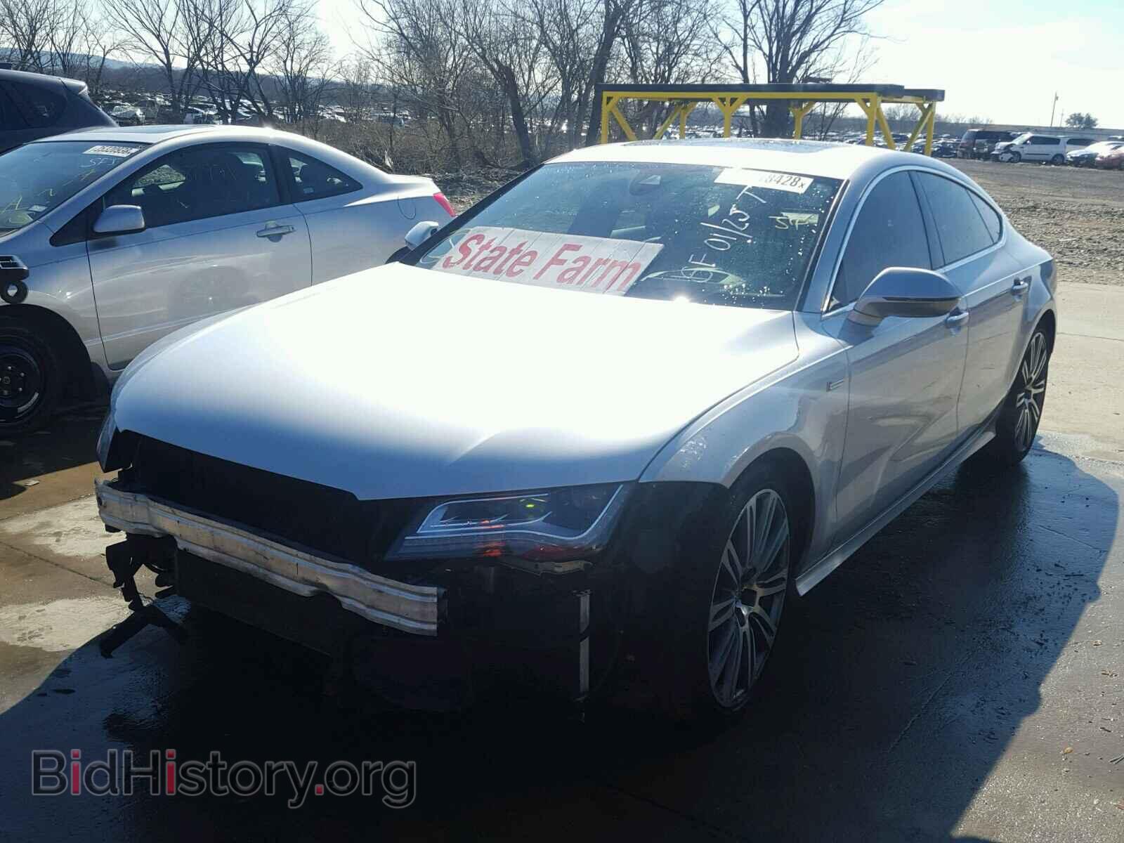 2012 AUDI A7 - VIN: WAU3GAFC0CN156558 - Фото 2