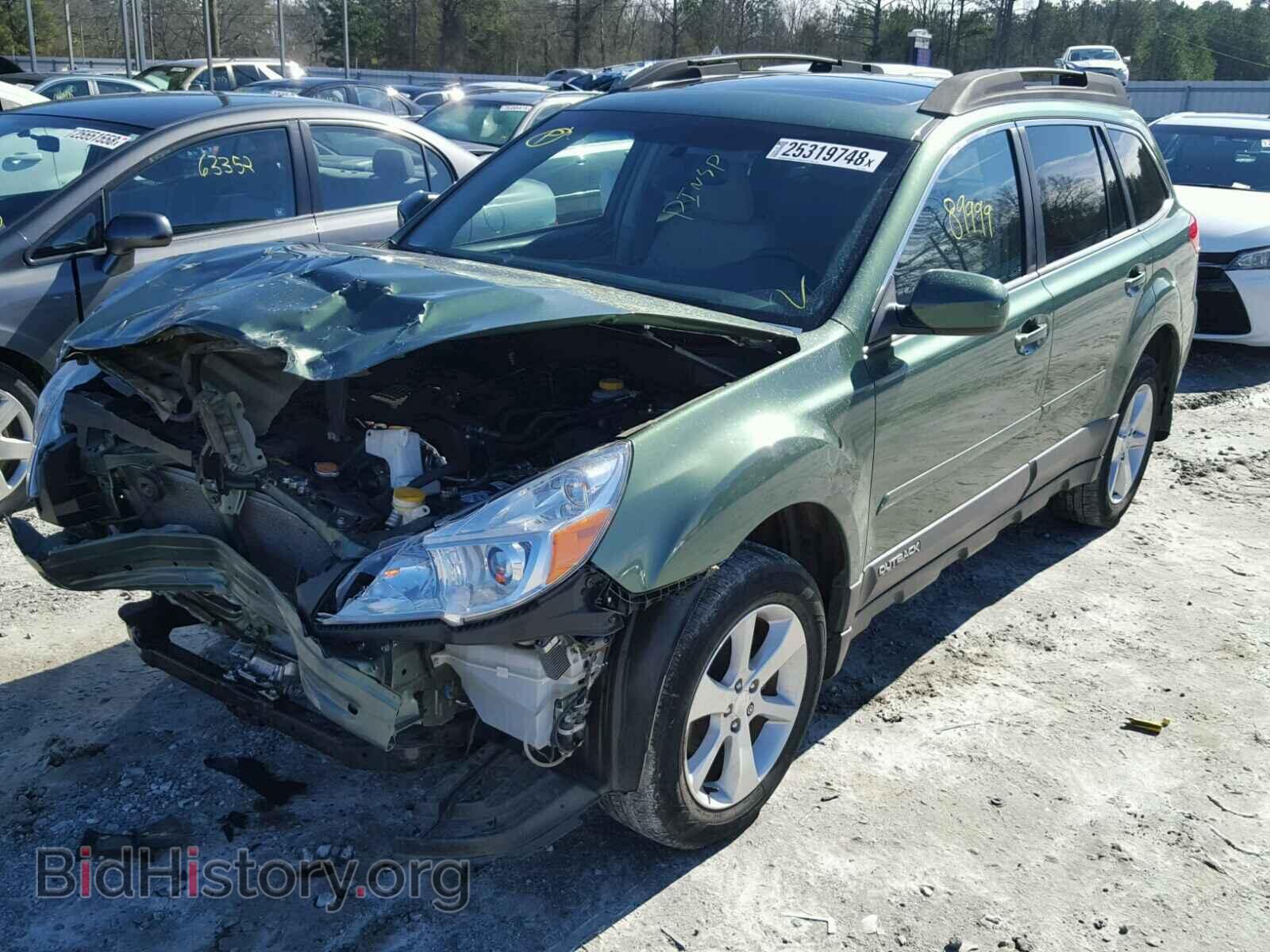 2013 SUBARU OUTBACK - VIN: 4S4BRBKC8D3203283 - Фото 2