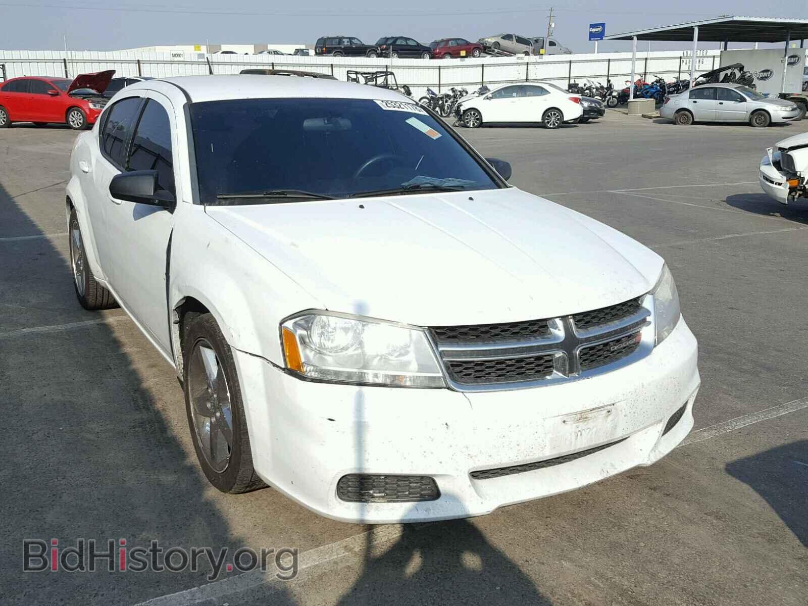 Photo 1C3CDZAB5DN742381 - DODGE AVENGER 2013