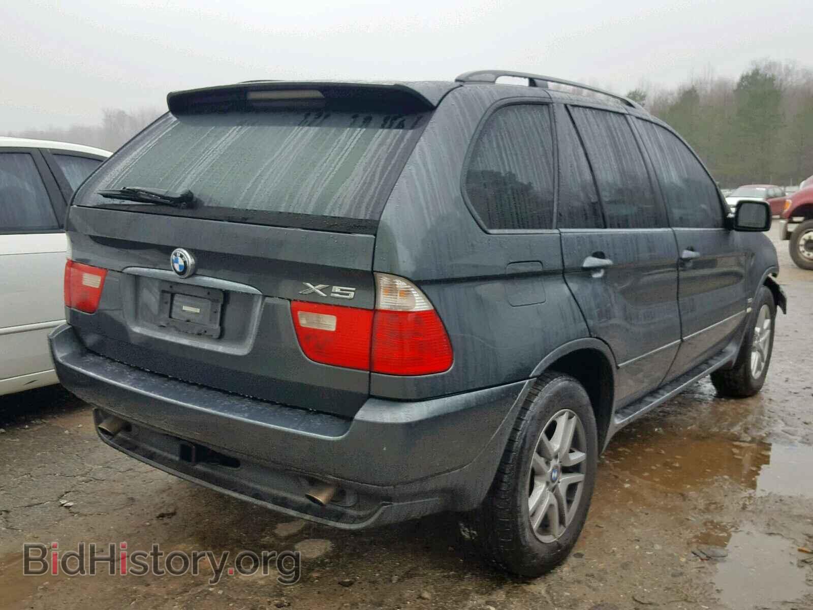 2005 BMW X5 - VIN: 5UXFA13515LY09435 - Фото 4