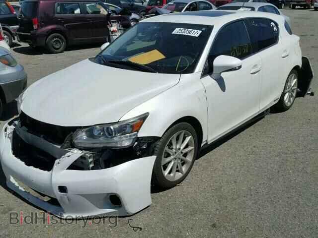 2012 LEXUS CT 200 - VIN: JTHKD5BH4C2076535 - Фото 2