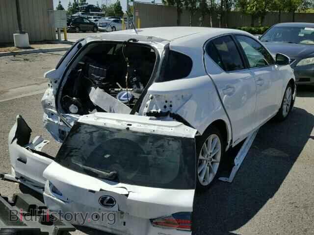 2012 LEXUS CT 200 - VIN: JTHKD5BH4C2076535 - Фото 4
