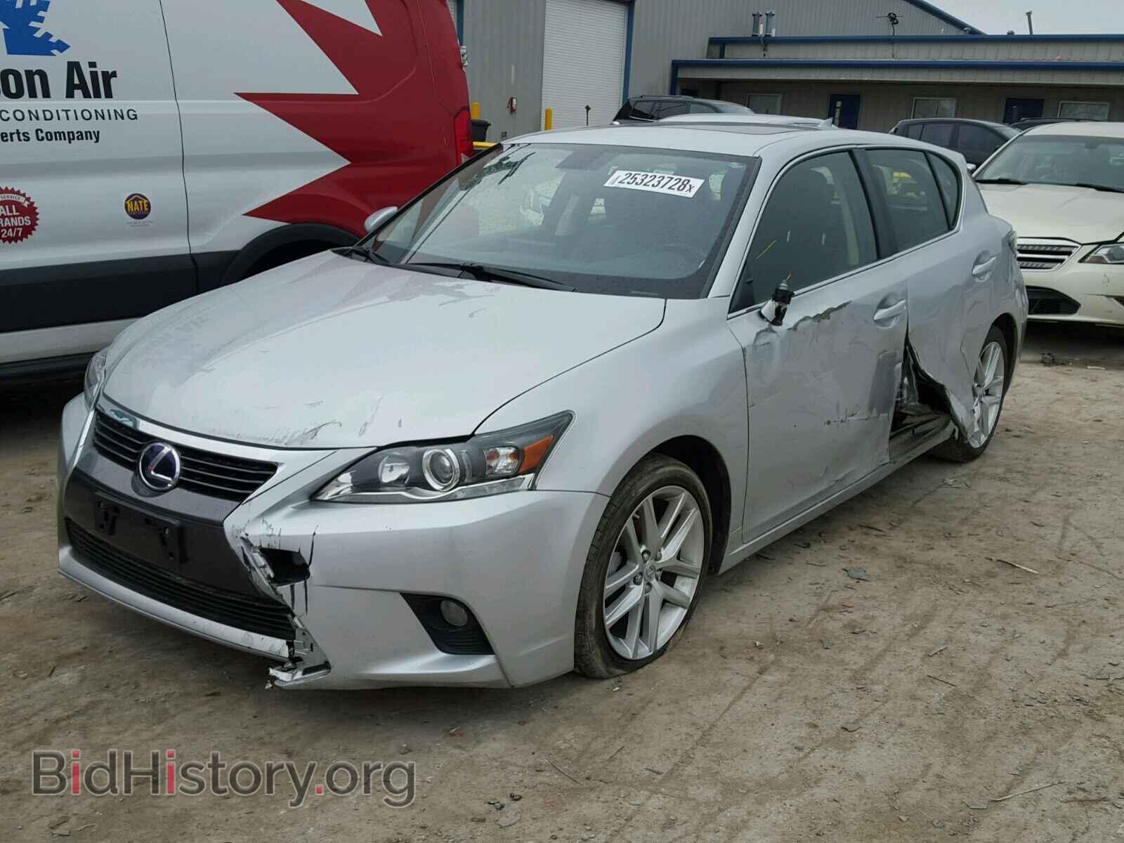 2014 LEXUS CT 200 - VIN: JTHKD5BH7E2189057 - Фото 2