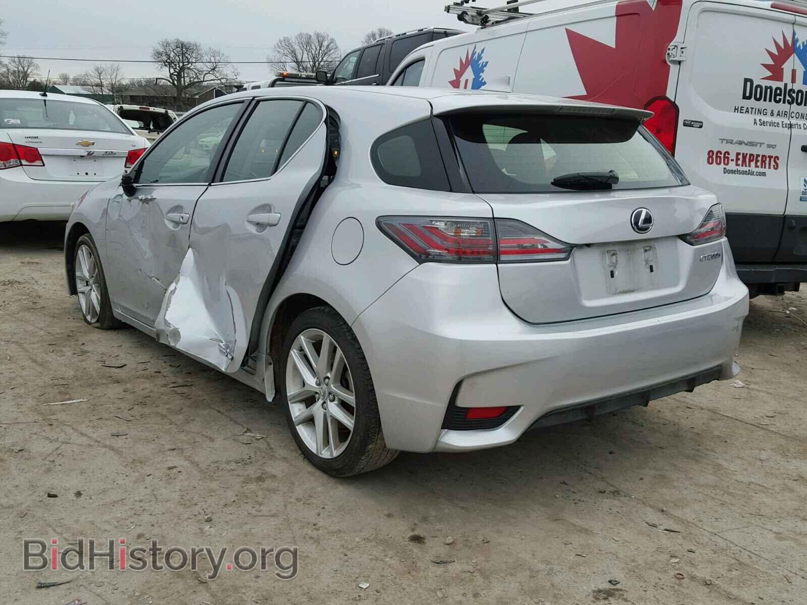 2014 LEXUS CT 200 - VIN: JTHKD5BH7E2189057 - Фото 3