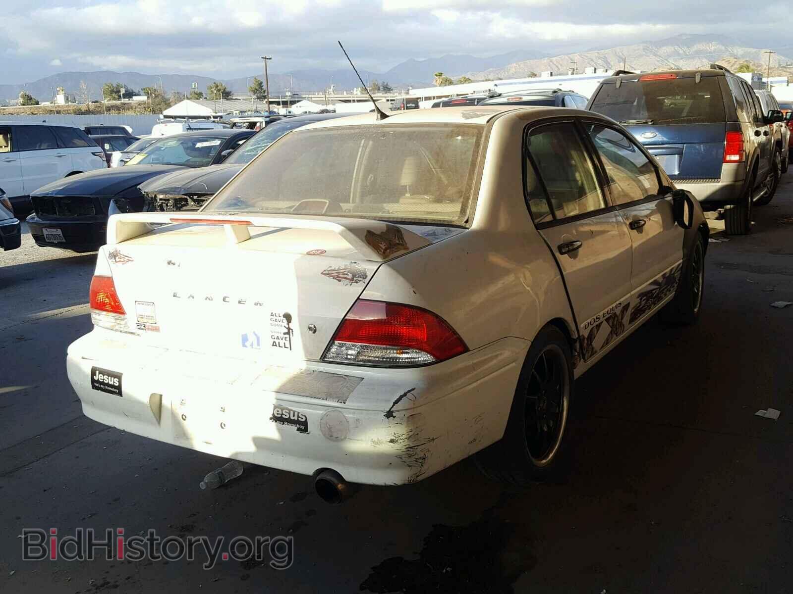 2003 MITSUBISHI LANCER - VIN: JA3AJ26E23U091459 - Фото 4