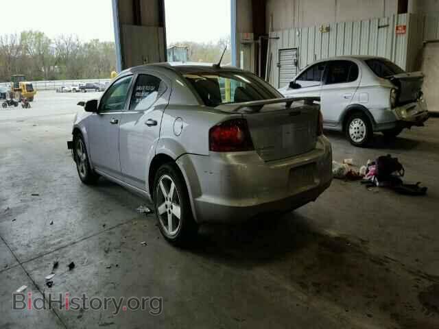 2013 DODGE AVENGER - VIN: 1C3CDZCG8DN756641 - Фото 3