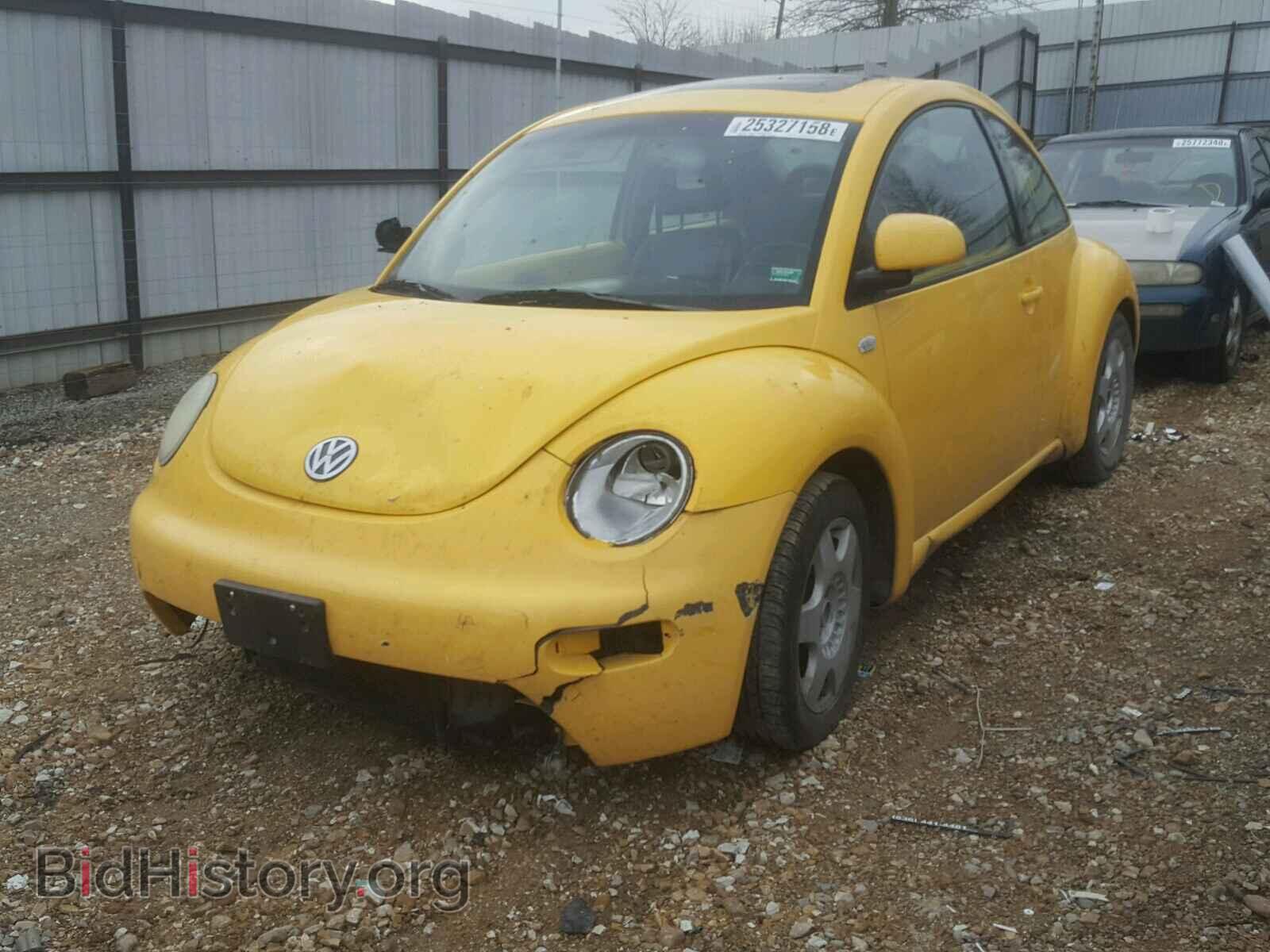 2000 VOLKSWAGEN BEETLE - VIN: 3VWCD21C0YM483162 - Фото 2
