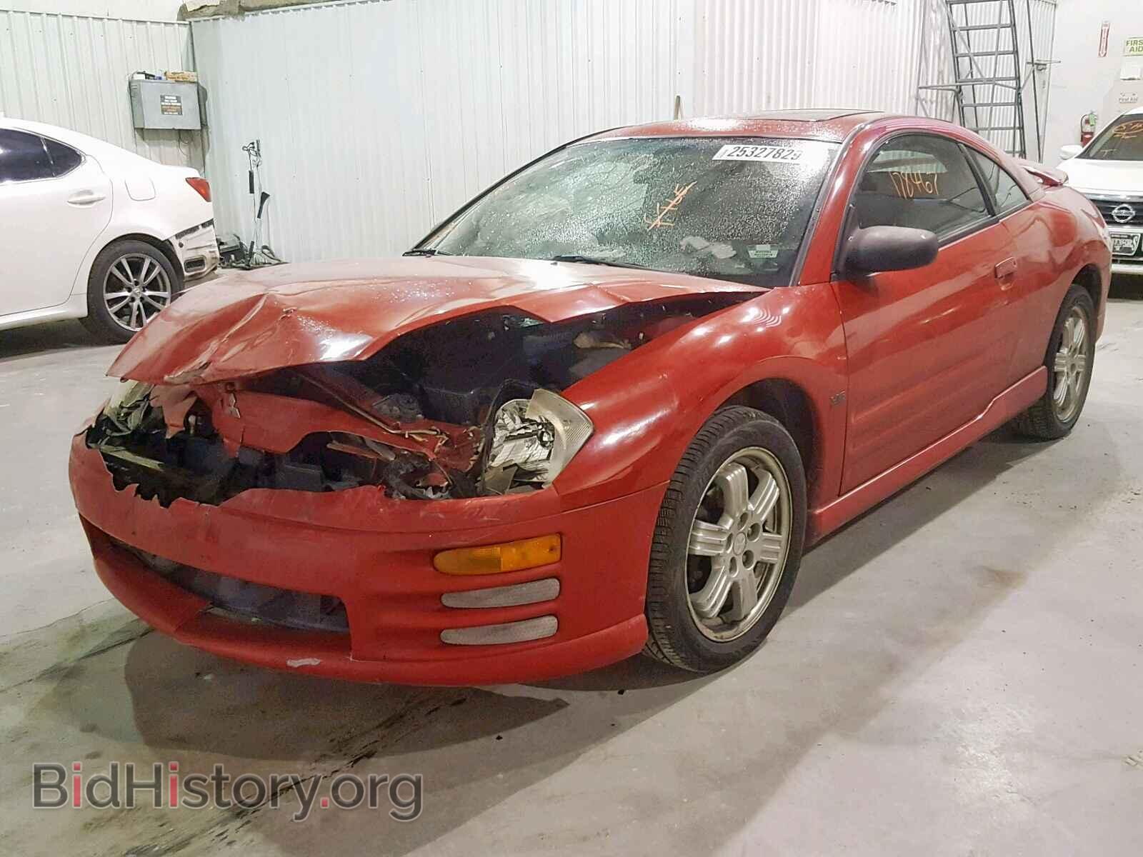 2000 MITSUBISHI ECLIPSE - VIN: 4A3AC84L1YE140701 - Фото 2