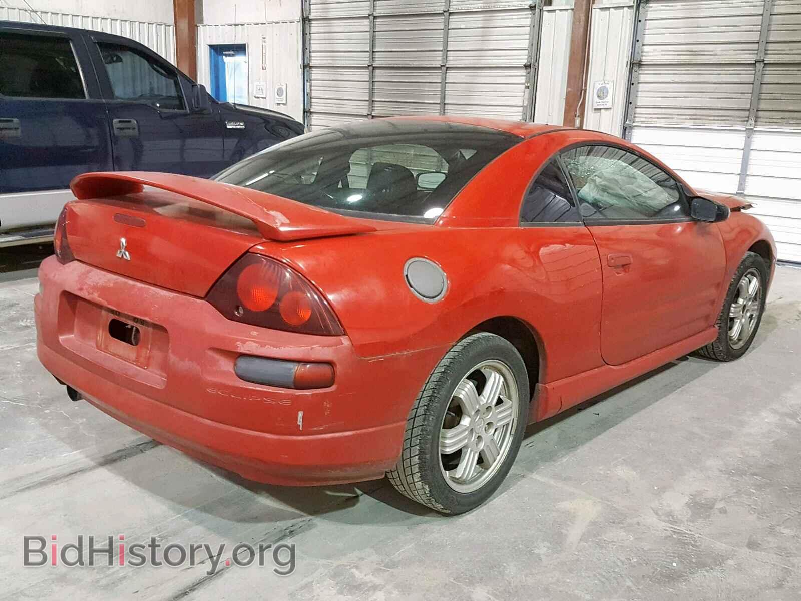 2000 MITSUBISHI ECLIPSE - VIN: 4A3AC84L1YE140701 - Фото 4