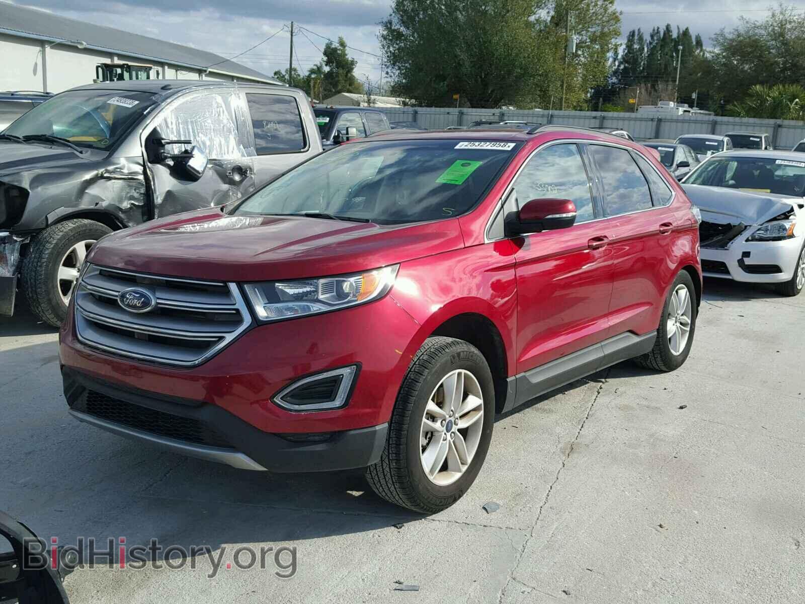 2015 FORD EDGE - VIN: 2FMTK3J8XFBB46907 - Фото 2