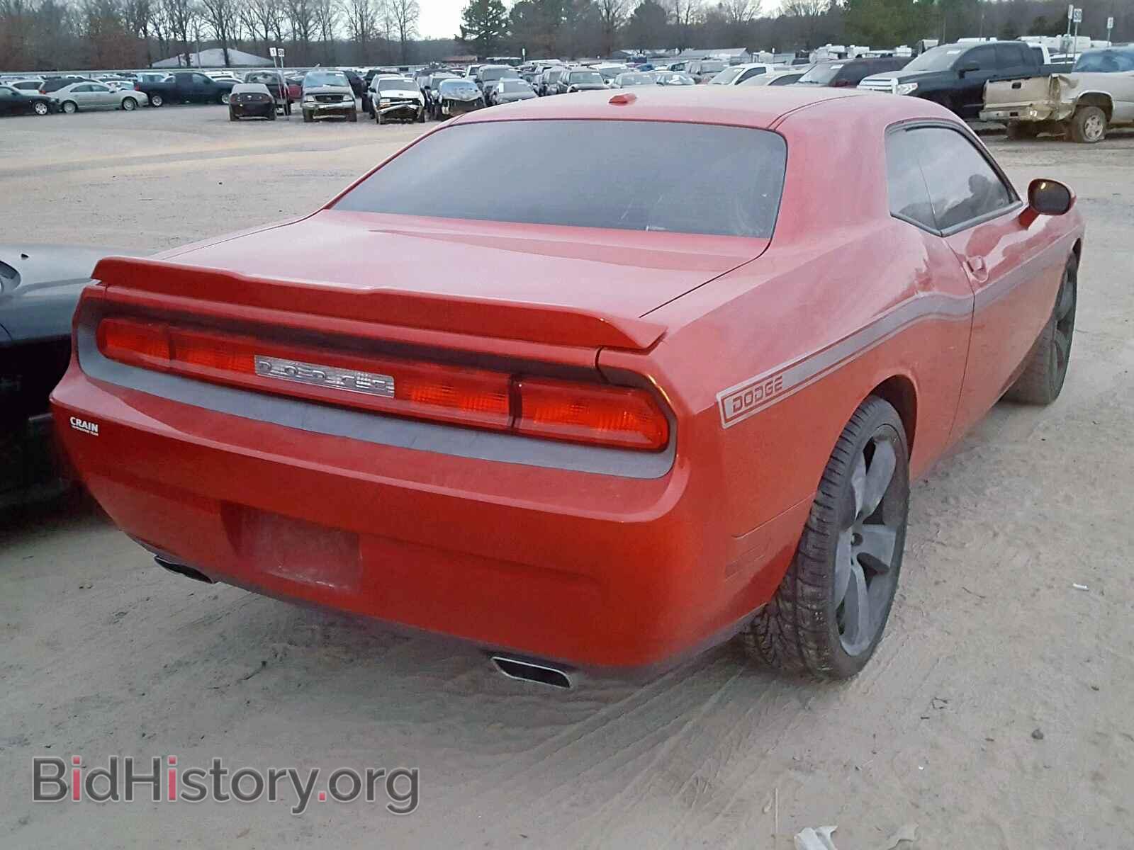 2012 DODGE CHALLENGER - VIN: 2C3CDYAG4CH217437 - Фото 4