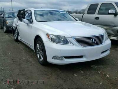 2007 Lexus LS460 LS 460, white — VIN JTHBL46F475033016, Copart