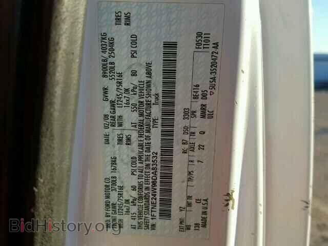2008 FORD ECONOLINE - VIN: 1FTNE24W98DA83532 - Фото 10