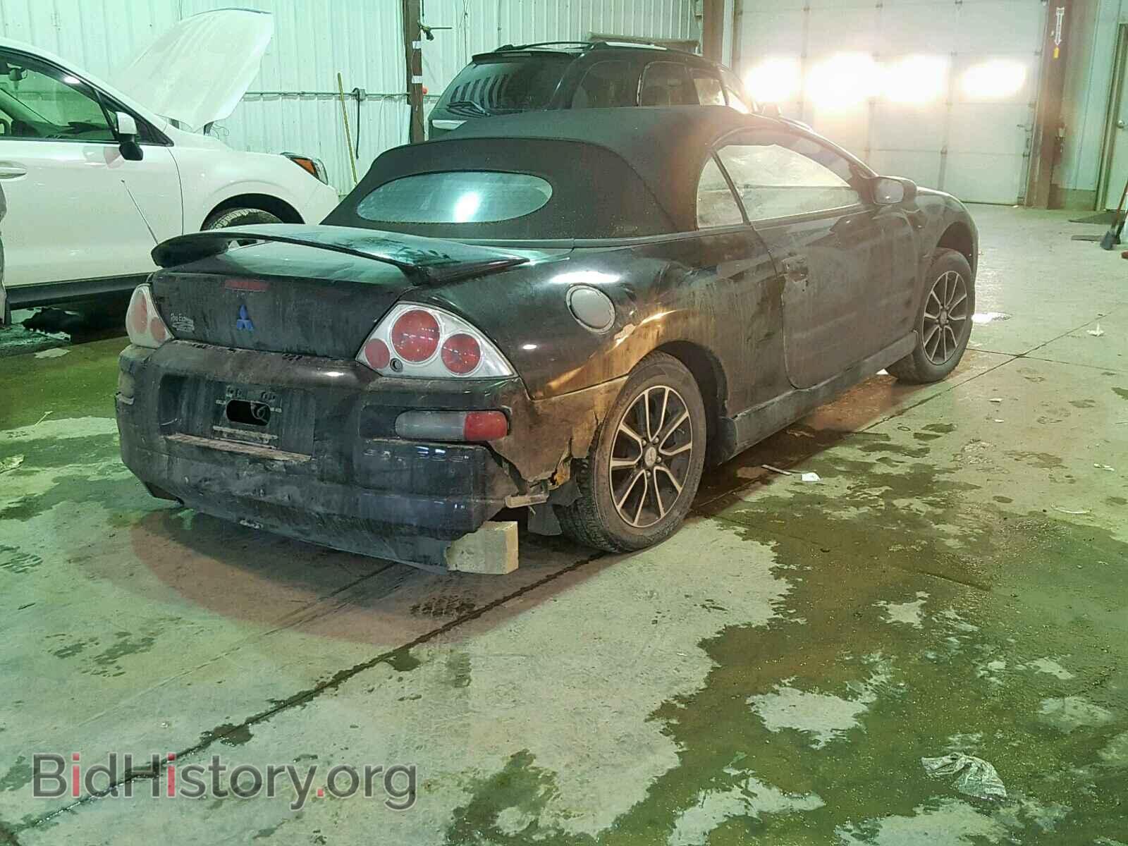 2001 MITSUBISHI ECLIPSE - VIN: 4A3AE55H11E005078 - Фото 4