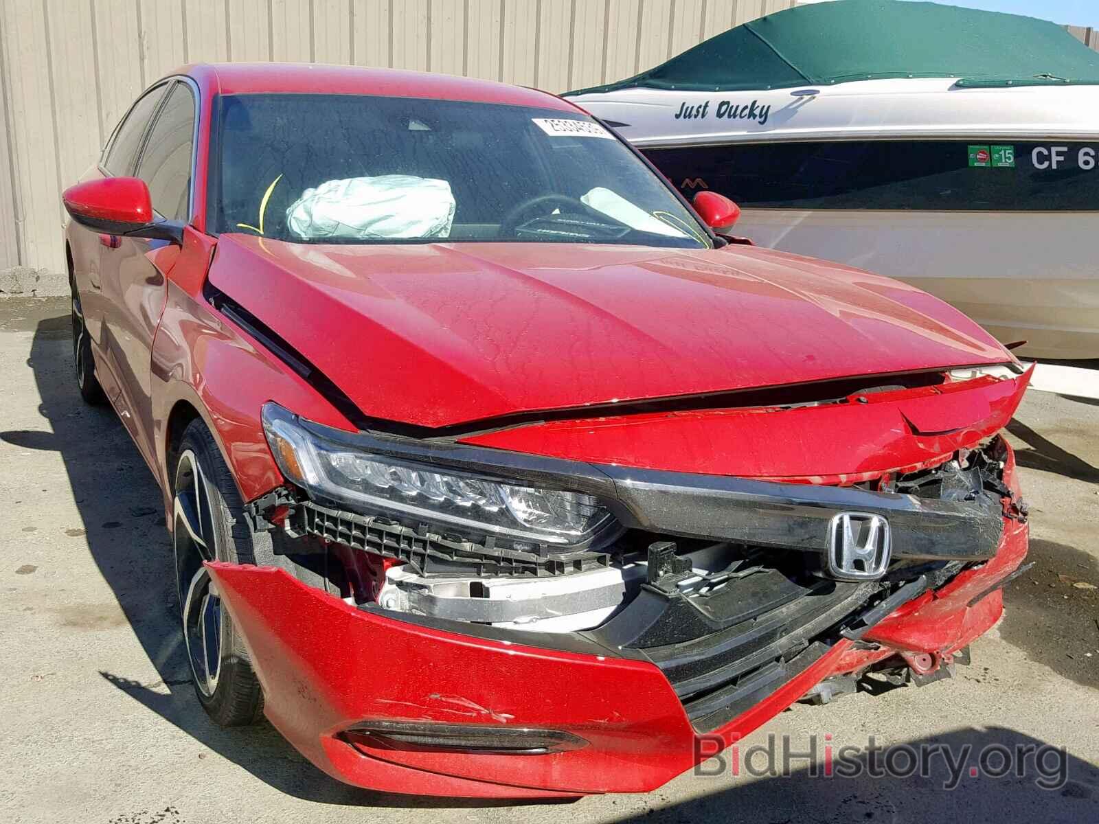 Photo 1HGCV1F39JA070101 - HONDA ACCORD SPO 2018