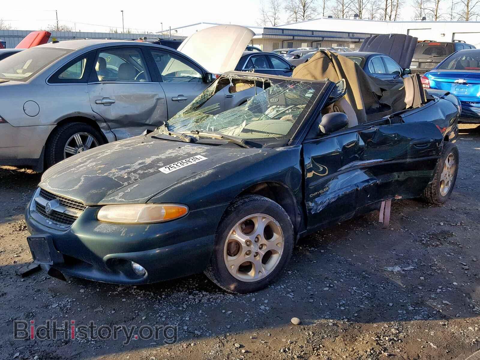1998 CHRYSLER SEBRING - VIN: 3C3EL55H8WT279741 - Фото 2