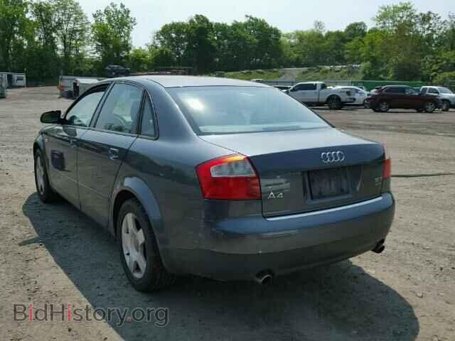 2002 AUDI A4 - VIN: WAULC68E72A185455 - Фото 3