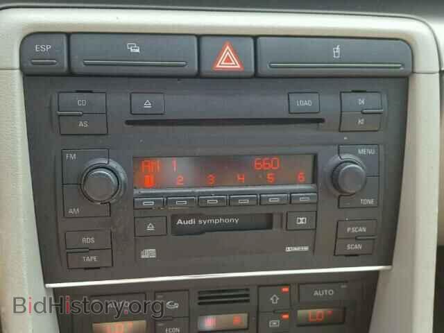 2002 AUDI A4 - VIN: WAULC68E72A185455 - Фото 10