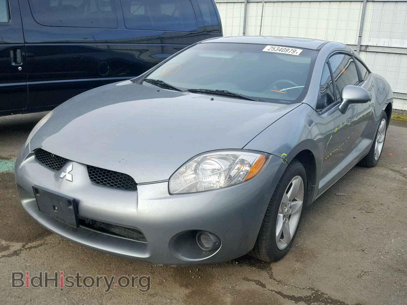 2007 MITSUBISHI ECLIPSE - VIN: 4A3AK24F37E009374 - Photo 2