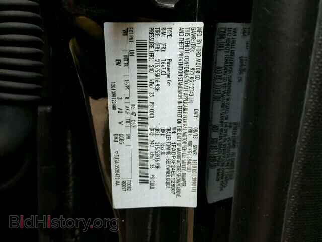 2014 FORD FOCUS - VIN: 1FADP3F24EL128907 - Фото 10