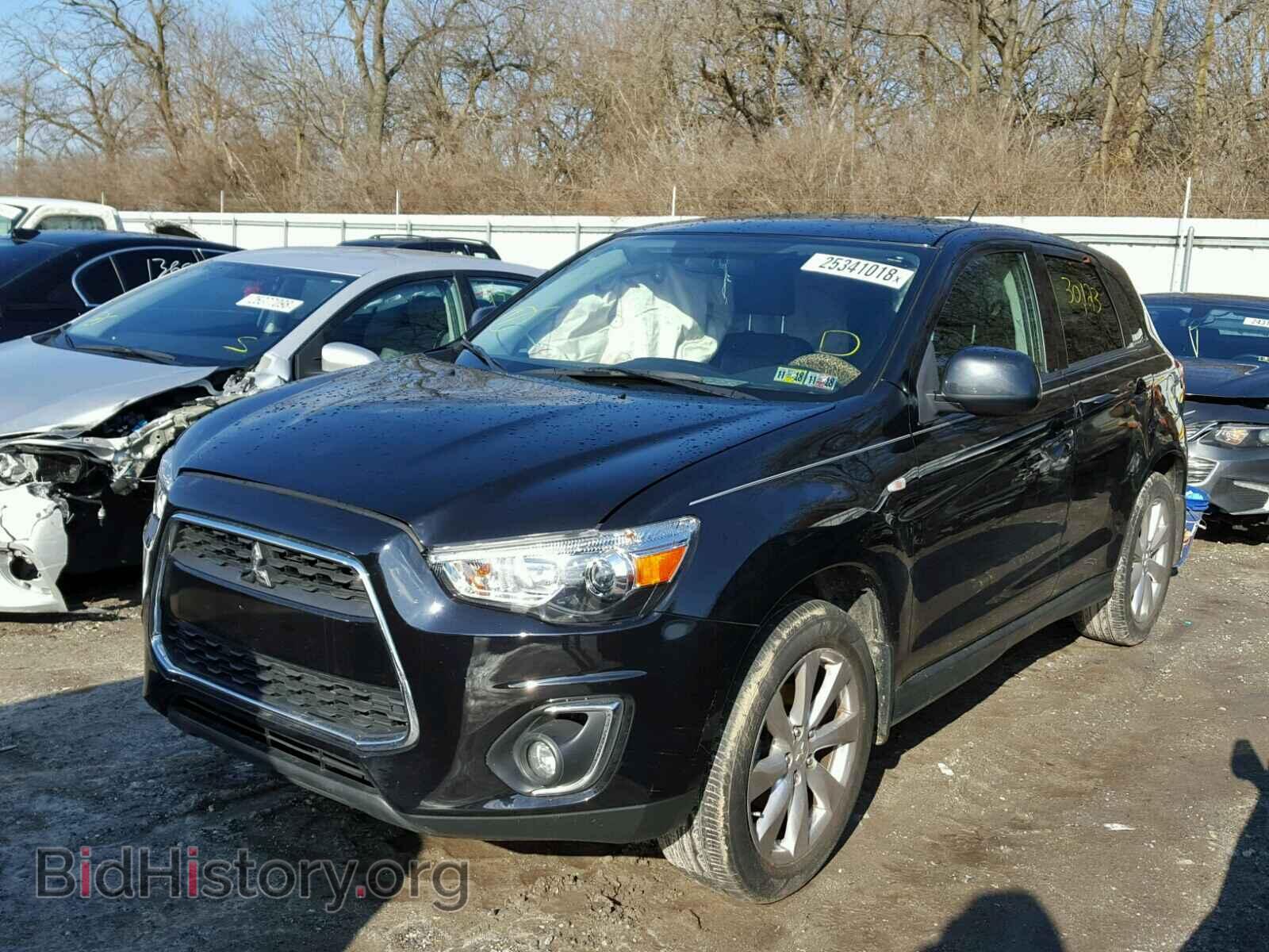 2015 MITSUBISHI OUTLANDER - VIN: 4A4AP3AU2FE052933 - Фото 2