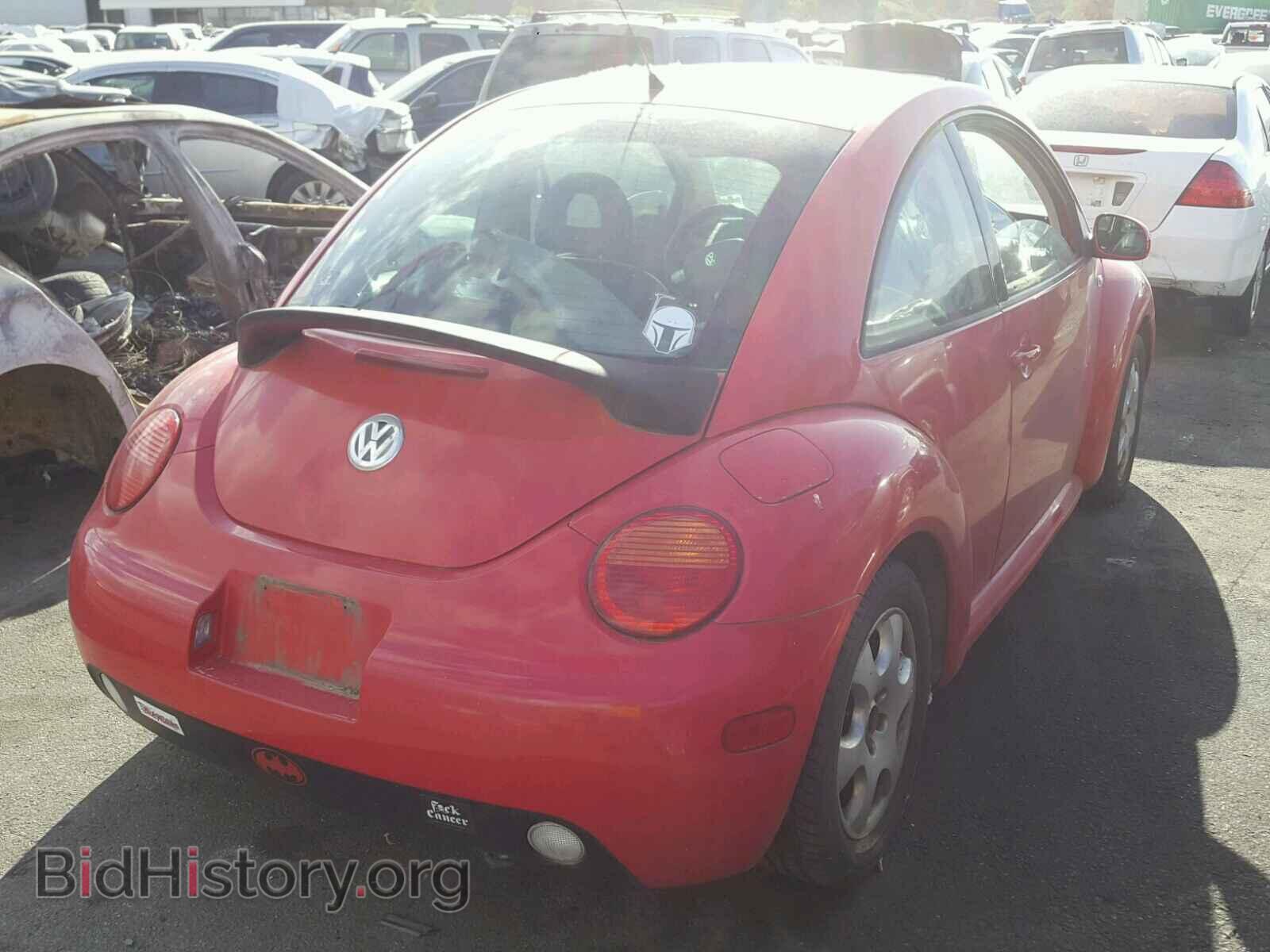 2002 VOLKSWAGEN BEETLE - VIN: 3VWCB21C32M432722 - Фото 4