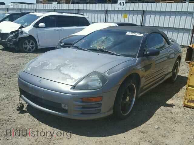 2002 MITSUBISHI ECLIPSE - VIN: 4A3AE85H92E022195 - Фото 2