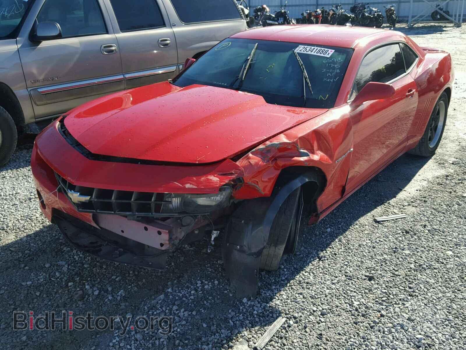 2012 CHEVROLET CAMARO - VIN: 2G1FA1E32C9121745 - Фото 2