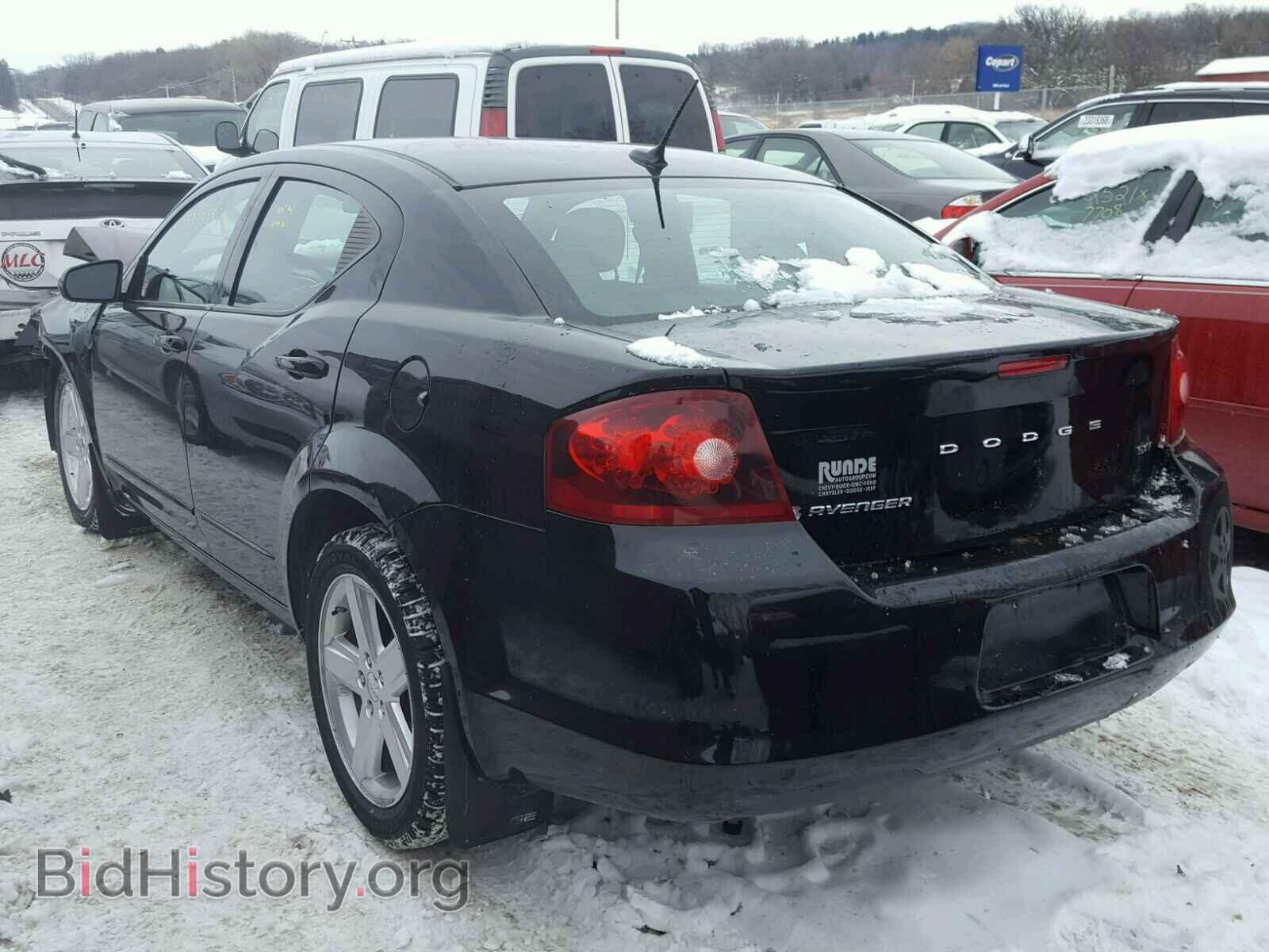 2013 DODGE AVENGER - VIN: 1C3CDZCB2DN687630 - Фото 3