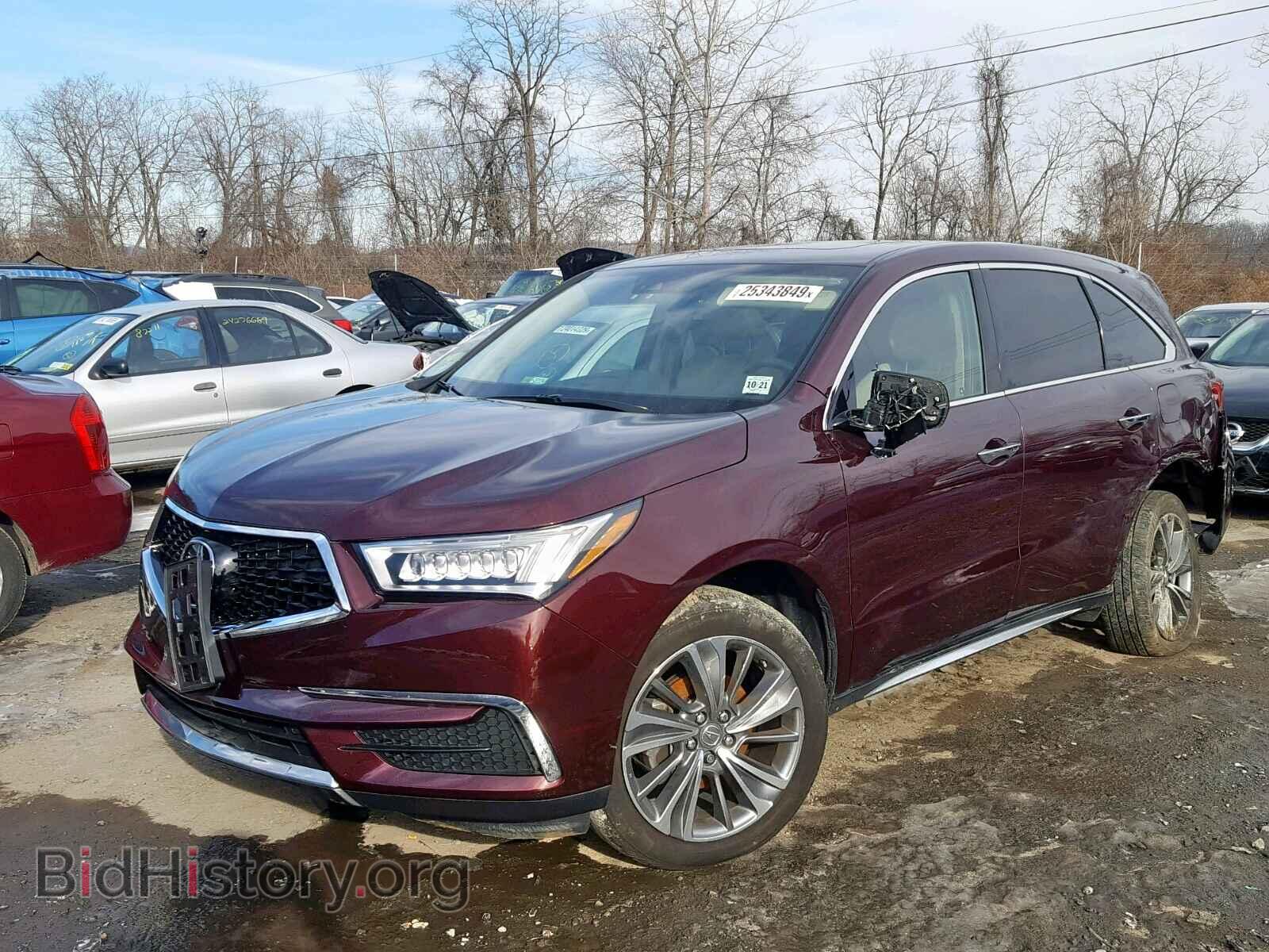 2017 ACURA MDX - VIN: 5FRYD4H57HB011636 - Фото 2