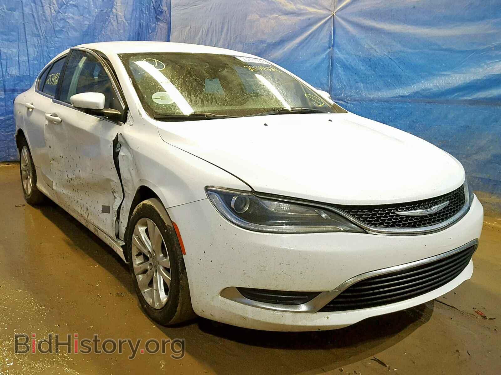 Фотография 1C3CCCAB3GN165127 - CHRYSLER 200 2016