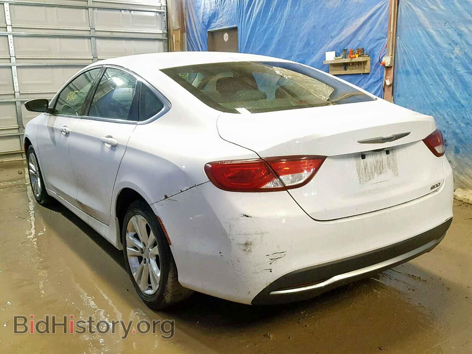 2016 CHRYSLER 200 - VIN: 1C3CCCAB3GN165127 - Фото 3