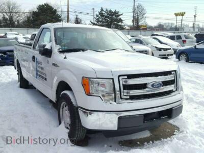 2014 Ford F150, white — VIN 1FTNF1CF1EKD18697, Copart
