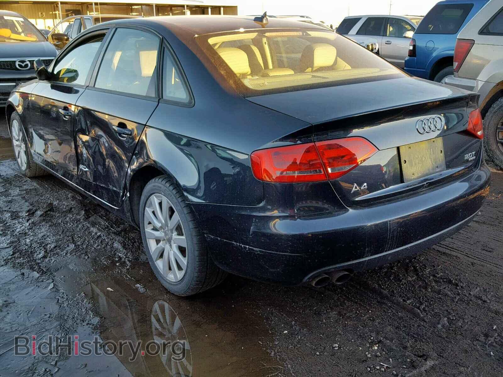 2012 AUDI A4 - VIN: WAUBFAFL9CN004616 - Photo 3