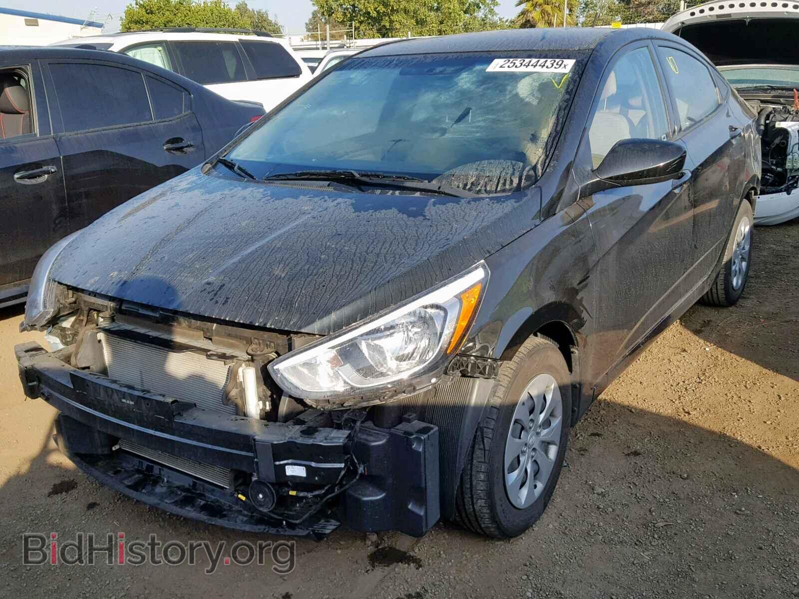 2016 HYUNDAI ACCENT - VIN: KMHCT4AE4GU121148 - Фото 2