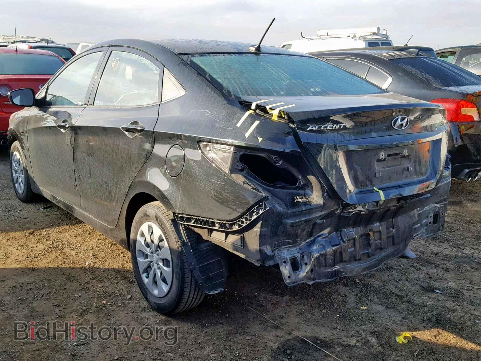 2016 HYUNDAI ACCENT - VIN: KMHCT4AE4GU121148 - Фото 3