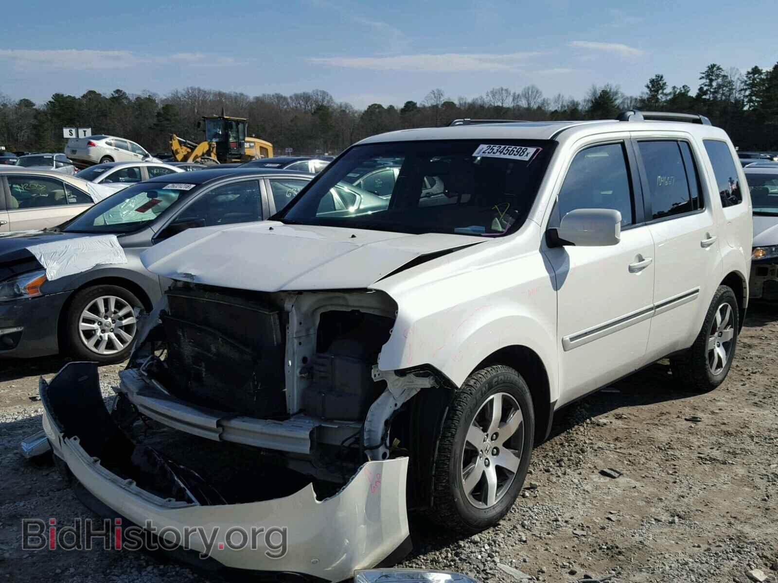 2012 HONDA PILOT - VIN: 5FNYF4H92CB034667 - Фото 2