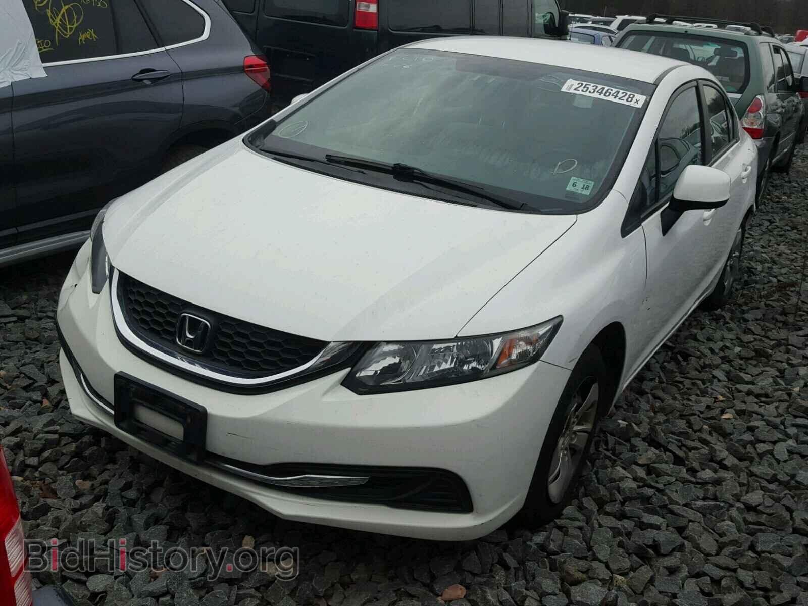 2013 HONDA CIVIC - VIN: 19XFB2F5XDE246022 - Фото 2