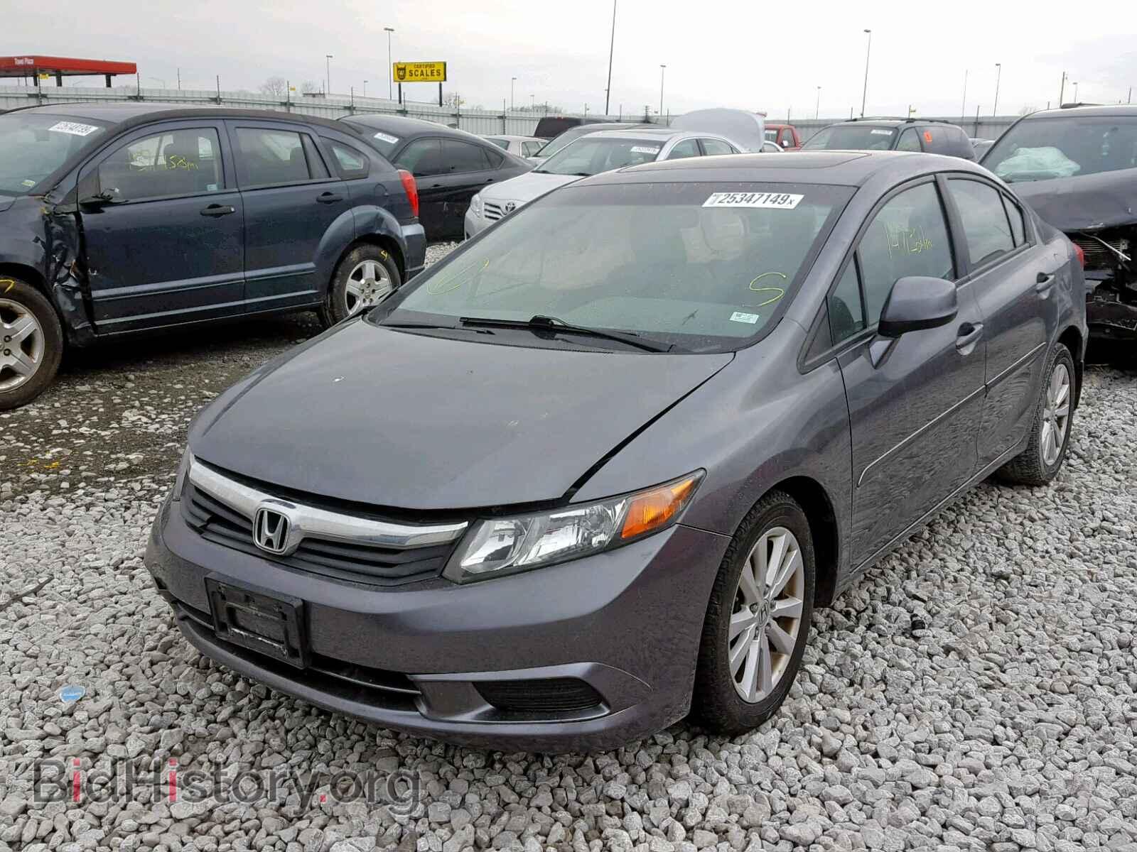 2012 HONDA CIVIC - VIN: 19XFB2F92CE056538 - Photo 2