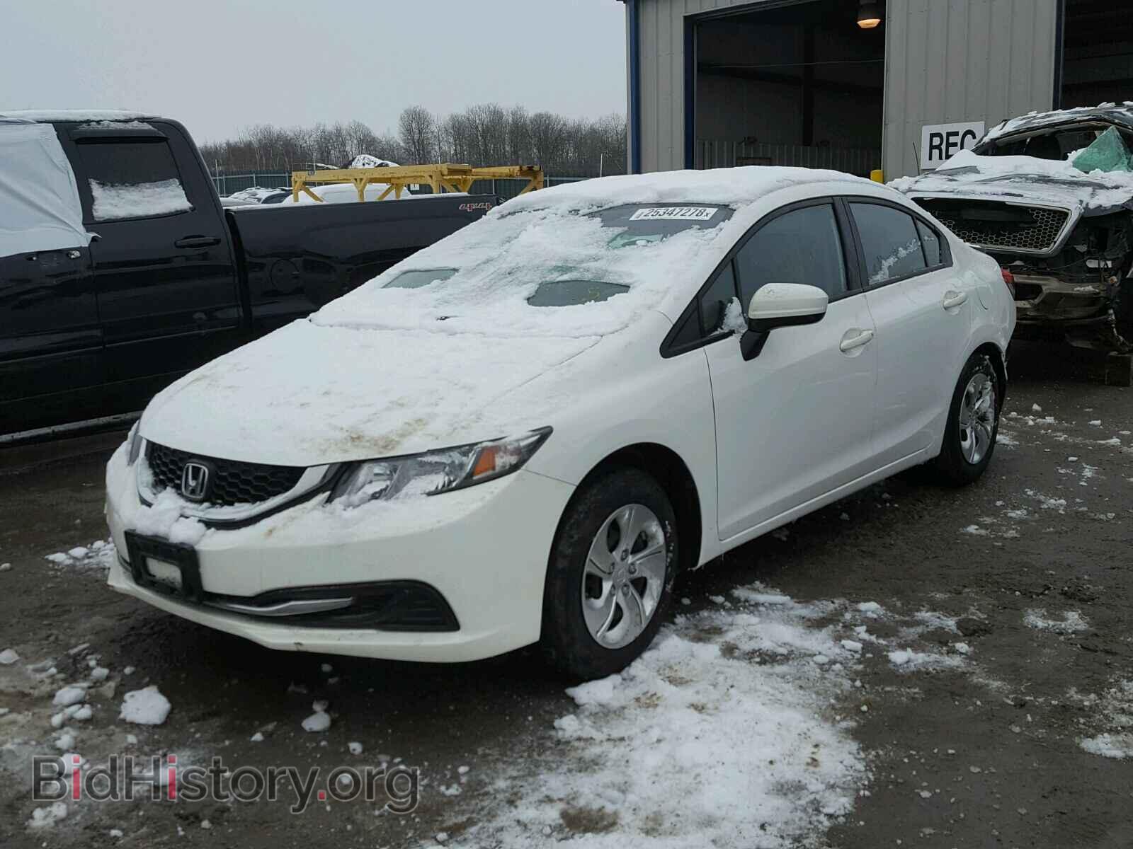 2014 HONDA CIVIC - VIN: 19XFB2F56EE040911 - Фото 2
