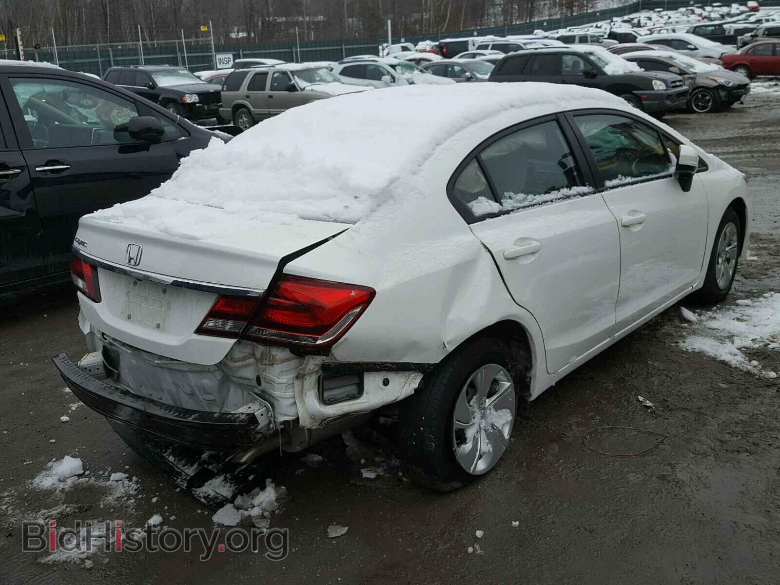 2014 HONDA CIVIC - VIN: 19XFB2F56EE040911 - Фото 4