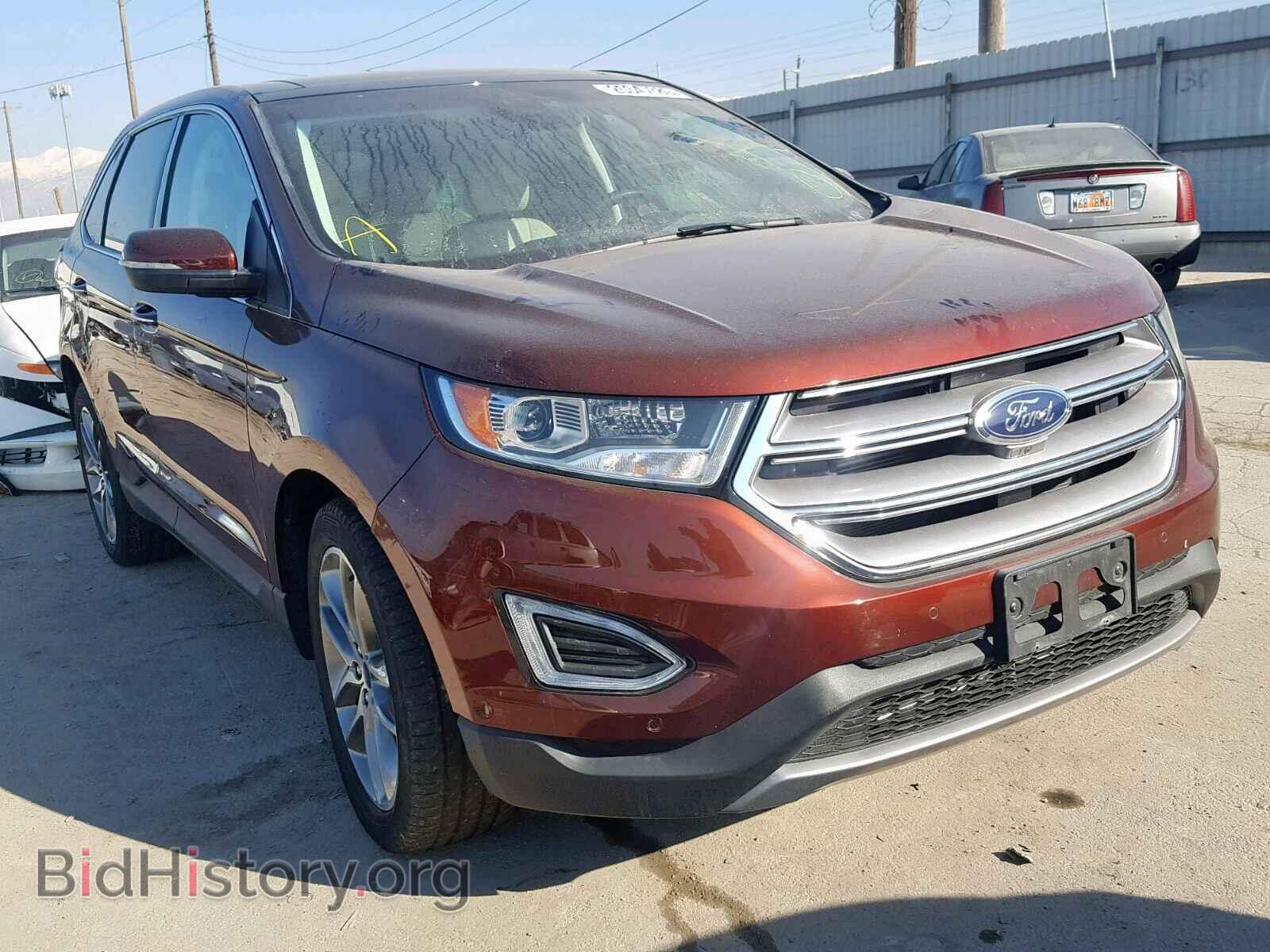 Photo 2FMPK4K82GBC13555 - FORD EDGE TITAN 2016
