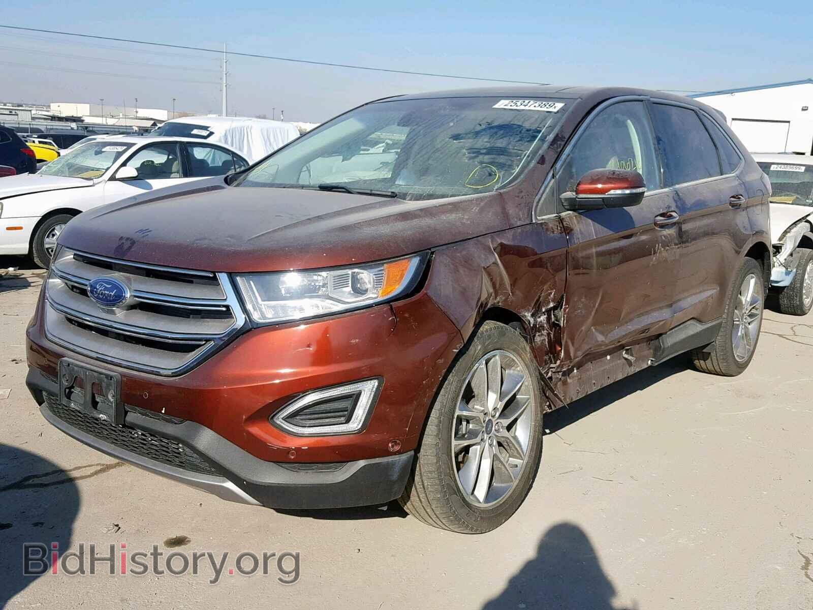 2016 FORD EDGE TITAN - VIN: 2FMPK4K82GBC13555 - Photo 2