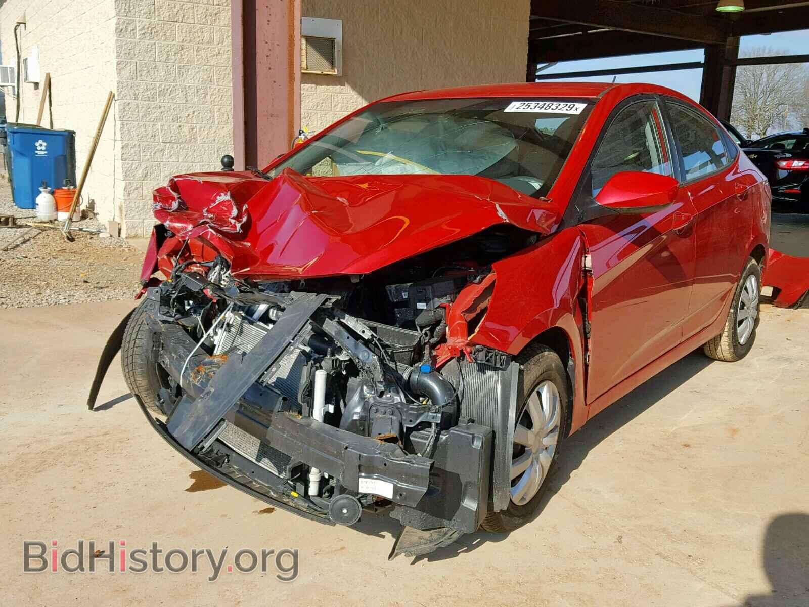 2015 HYUNDAI ACCENT - VIN: KMHCT4AE2FU821586 - Фото 2