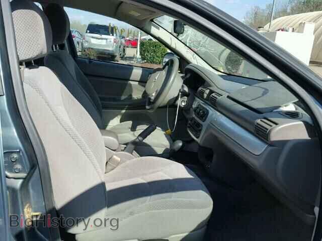 2005 CHRYSLER SEBRING - VIN: 1C3EL56R45N638413 - Фото 5