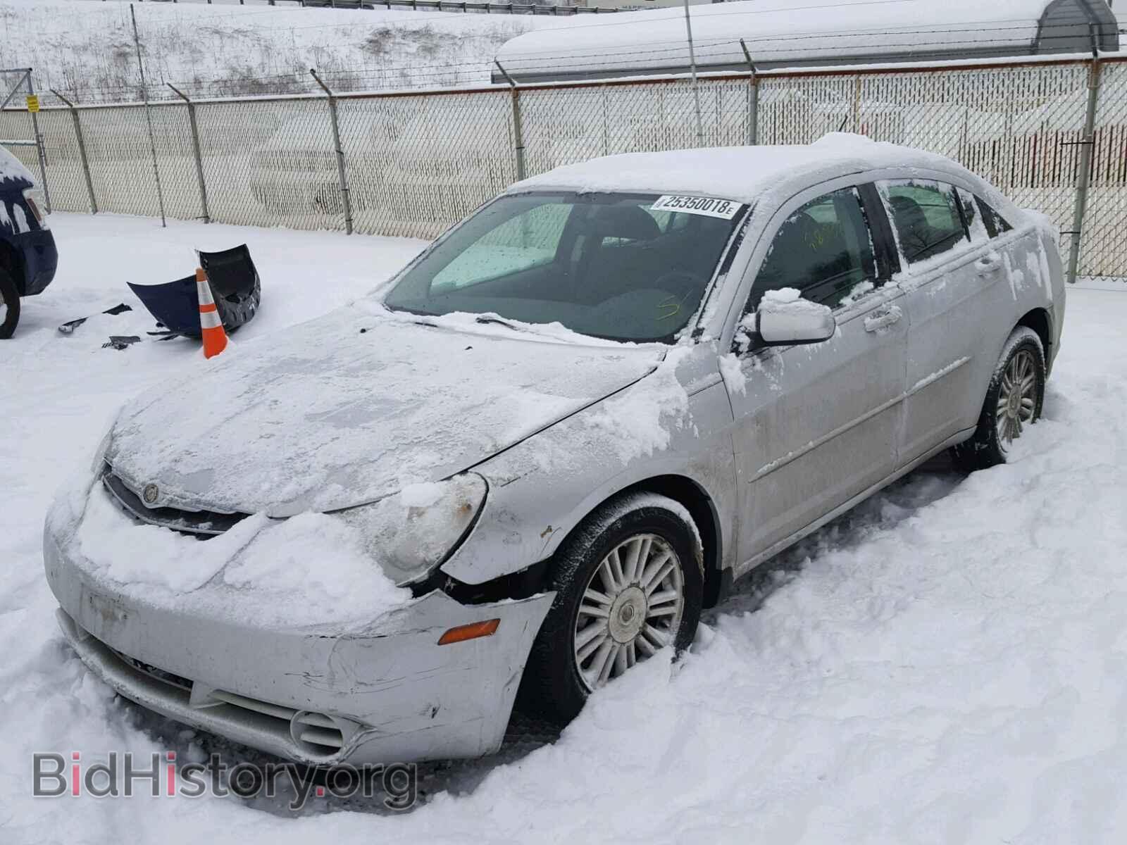 2007 CHRYSLER SEBRING - VIN: 1C3LC46K37N503172 - Фото 2