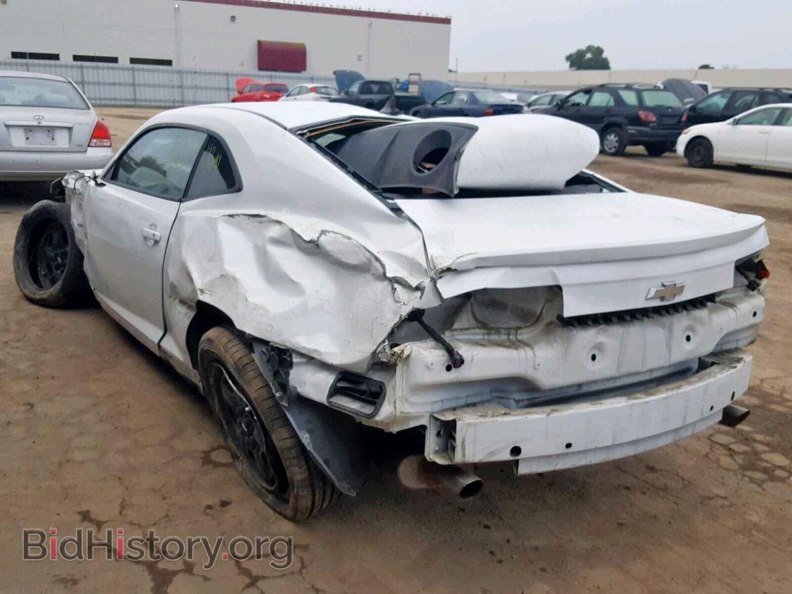 2012 CHEVROLET CAMARO - VIN: 2G1FA1E35C9128494 - Фото 3