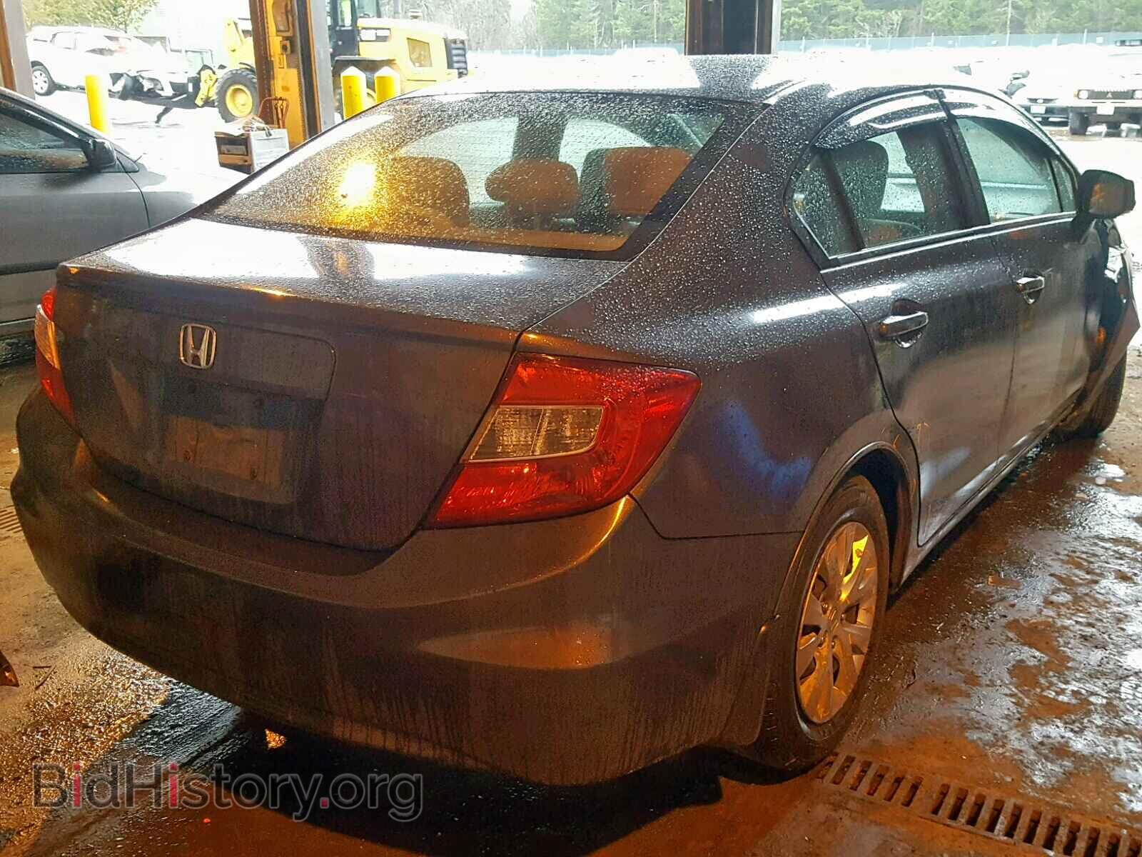 2012 HONDA CIVIC LX - VIN: 19XFB2F57CE343502 - Фото 4