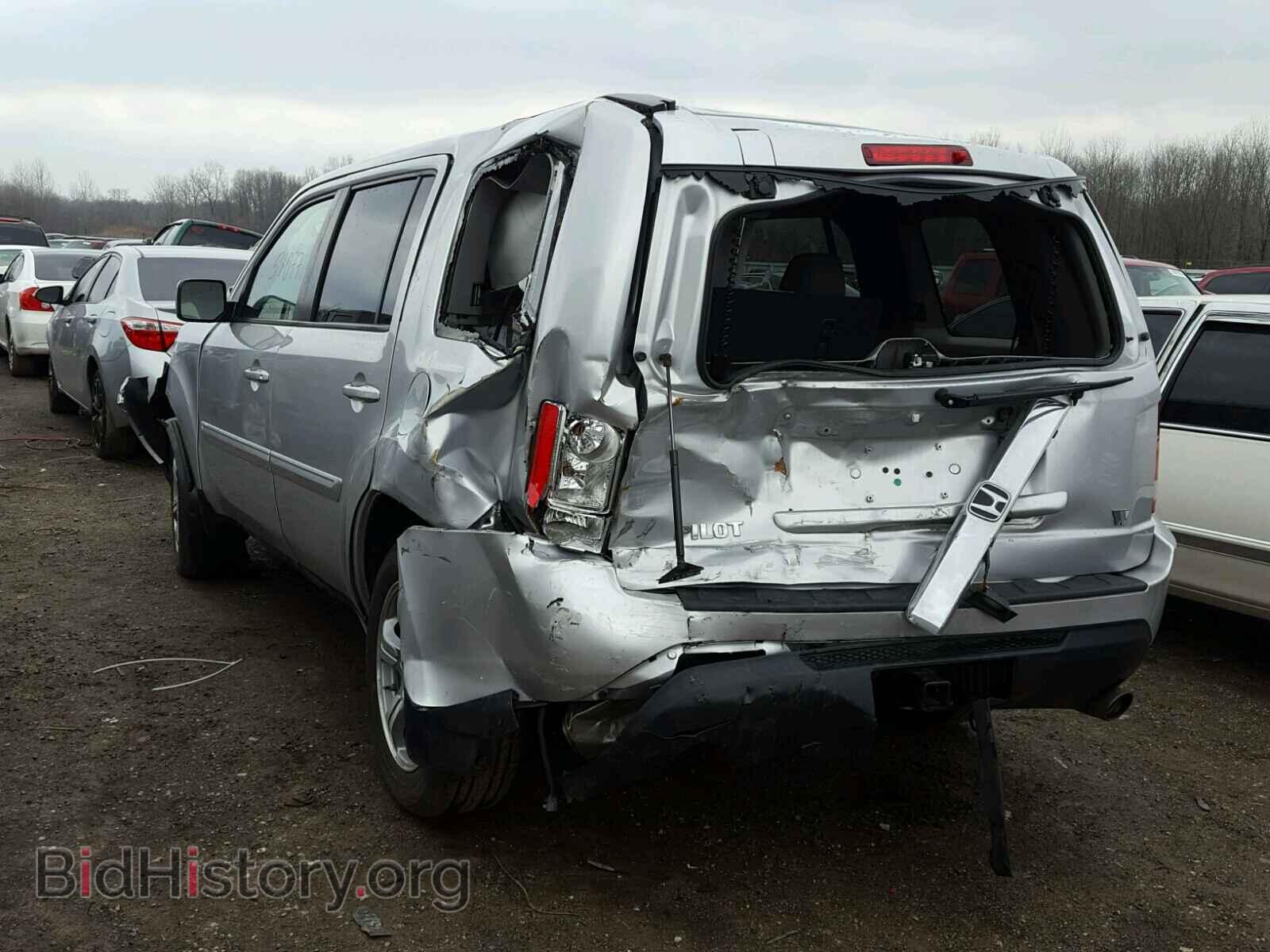 2014 HONDA PILOT - VIN: 5FNYF3H45EB017136 - Фото 3